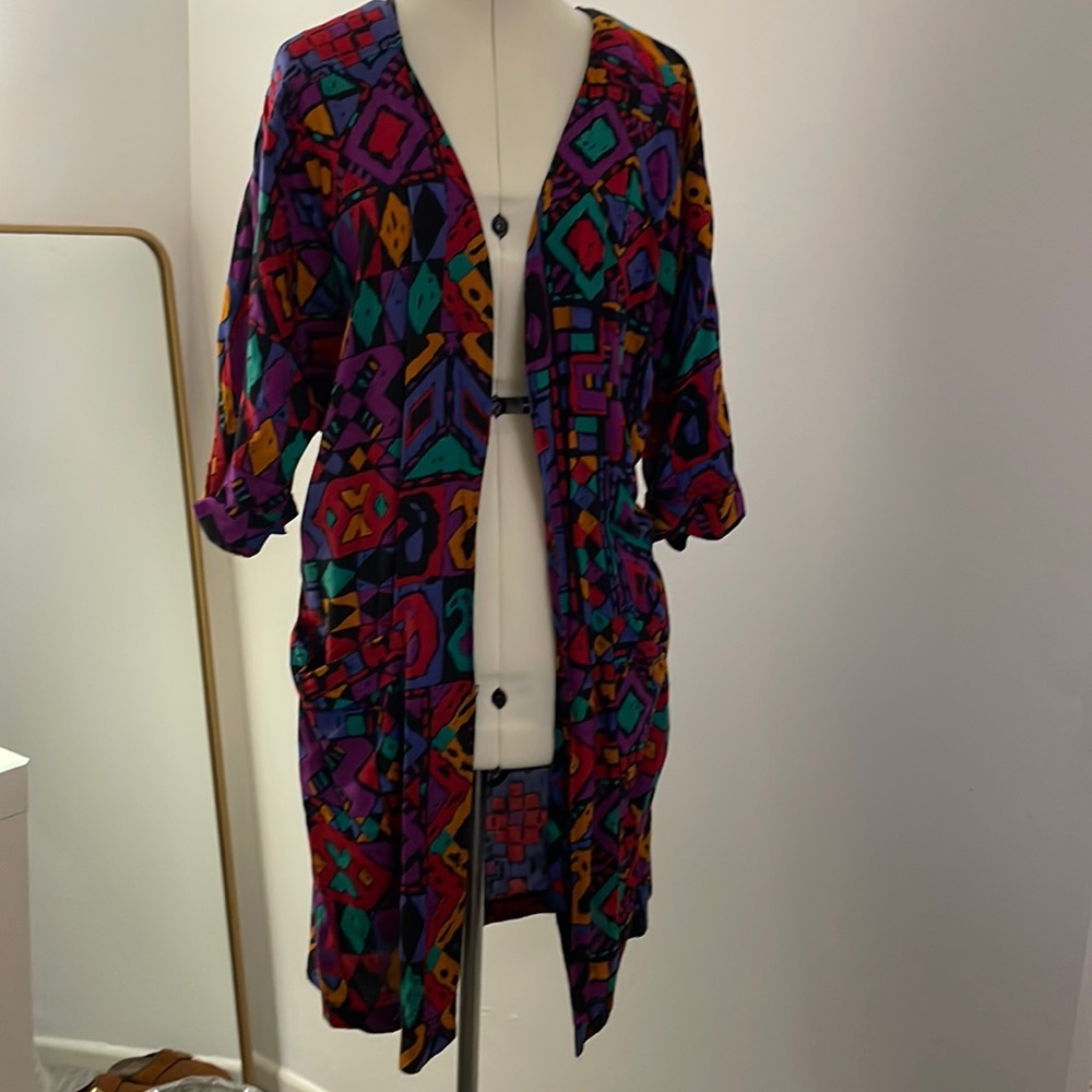 Vintage colorful cover up